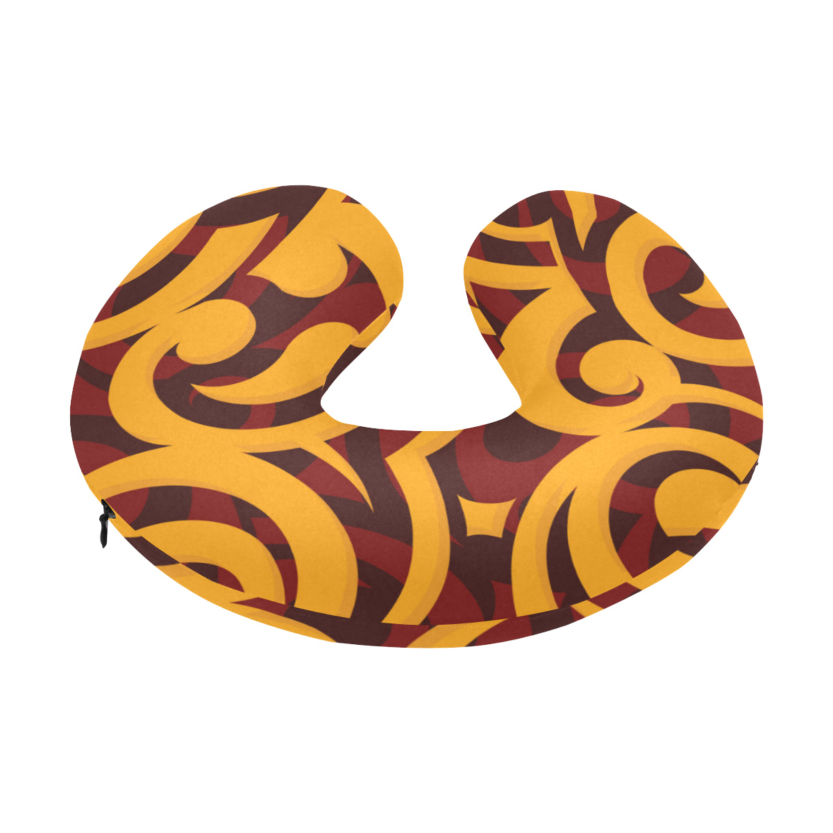 Maori Pattern Print Design 02 U-Shaped Travel Neck Pillow