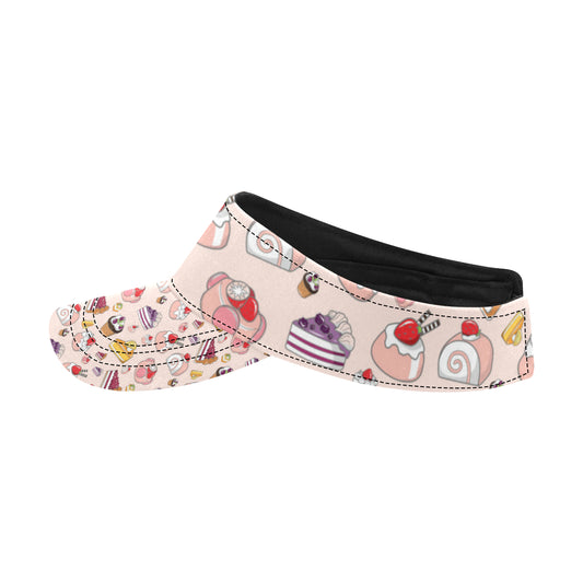 Cake Pattern Print Design 01 Unisex Sun Visor