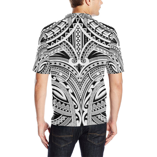 Maori Pattern Print Design 06 Men Polo Shirt