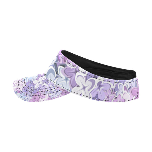 Lilac Pattern Print Design LI01 Unisex Sun Visor