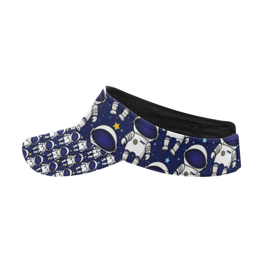 Astronaut Pattern Print Design 01 Unisex Sun Visor