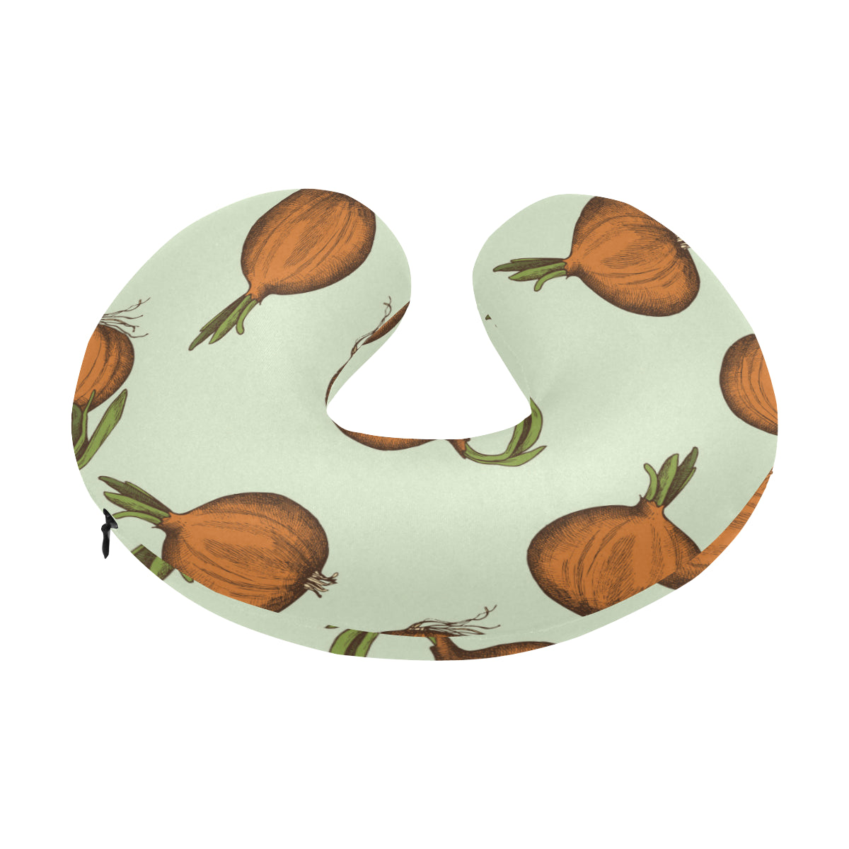 Onion Pattern Print Design A05 U-Shaped Travel Neck Pillow