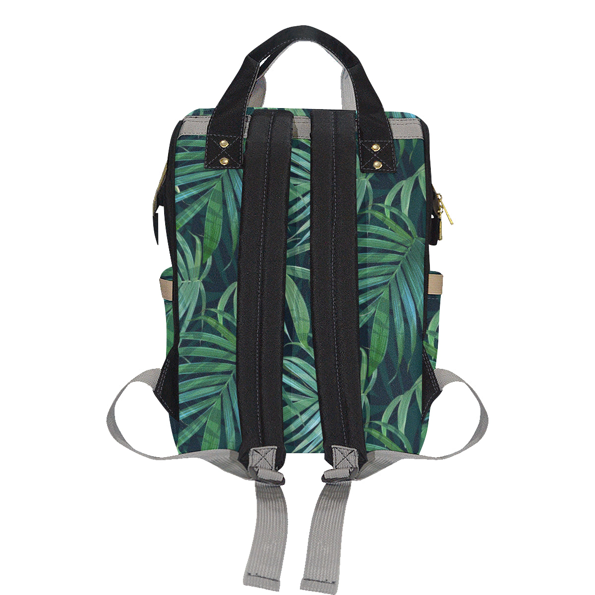 Tropical Flower Pattern Print Design TF011 Diaper Bag Backpack