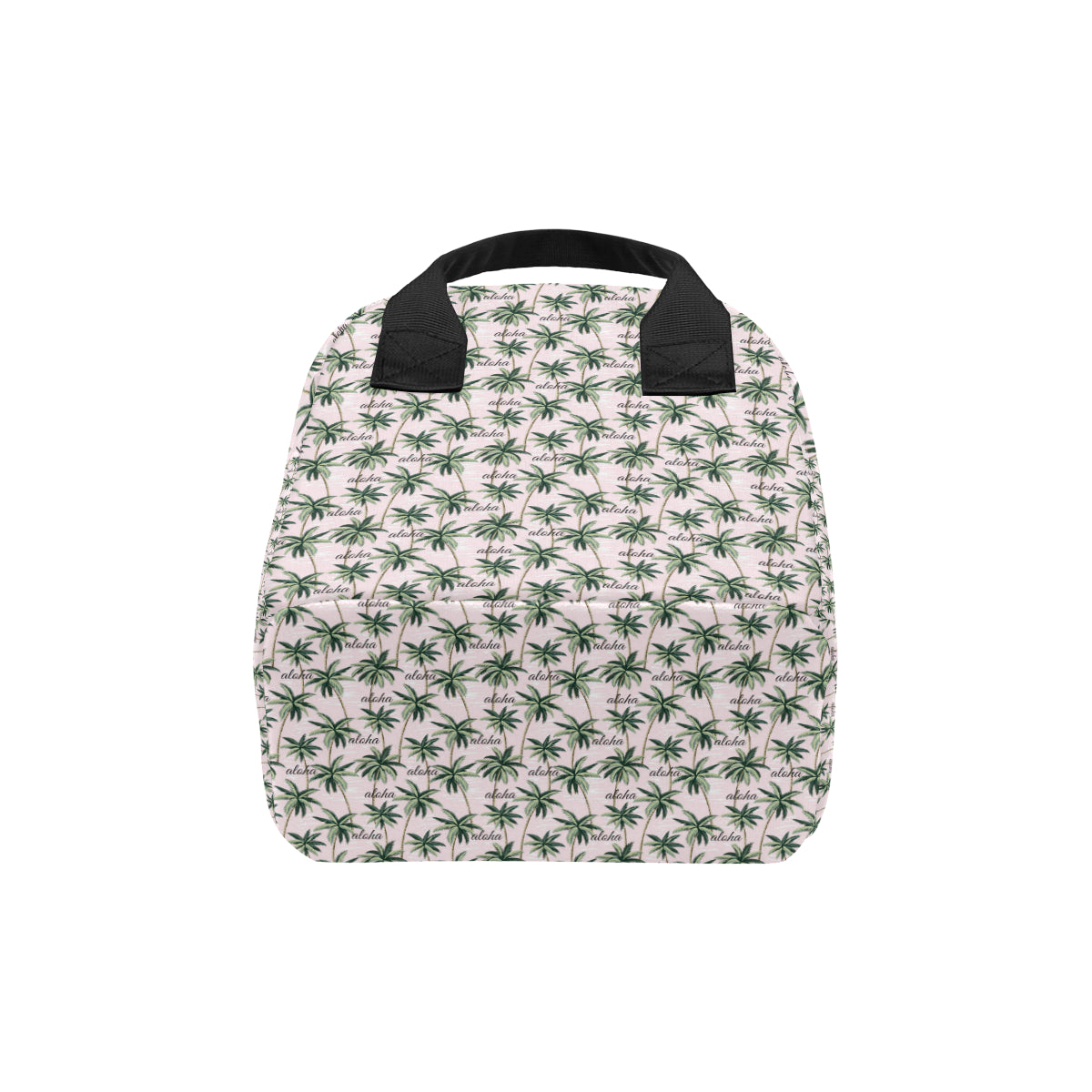 Aloha Beach Pattern Design Themed Print Insulated Lunch Bag