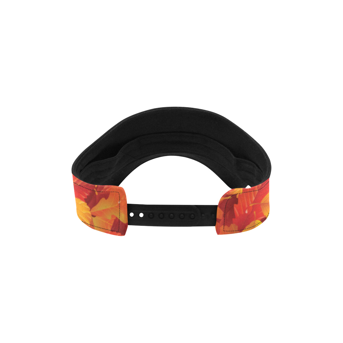 Elm Leave Autum Print Pattern Unisex Sun Visor