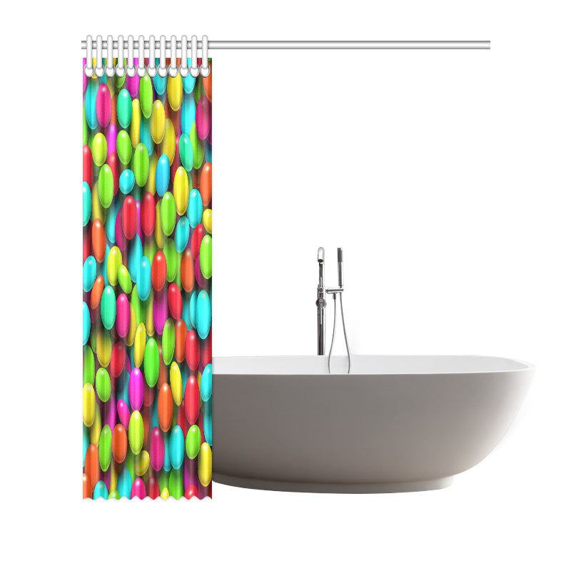 Candy Pattern Print Design CA03 Shower Curtain