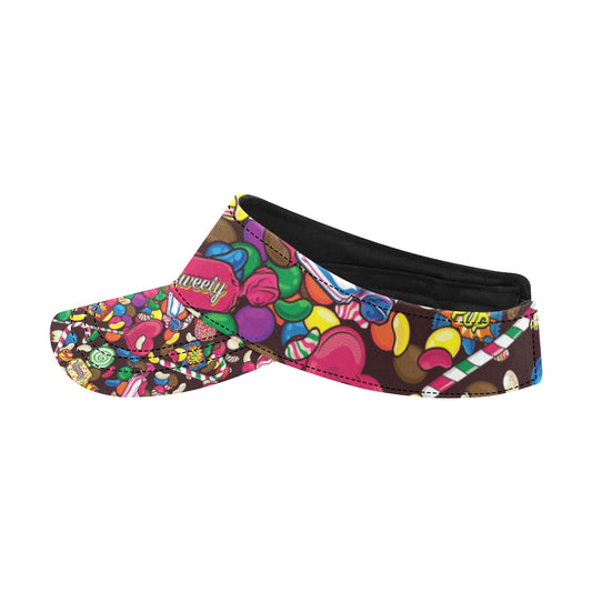 Candy Pattern Print Design CA02 Unisex Sun Visor