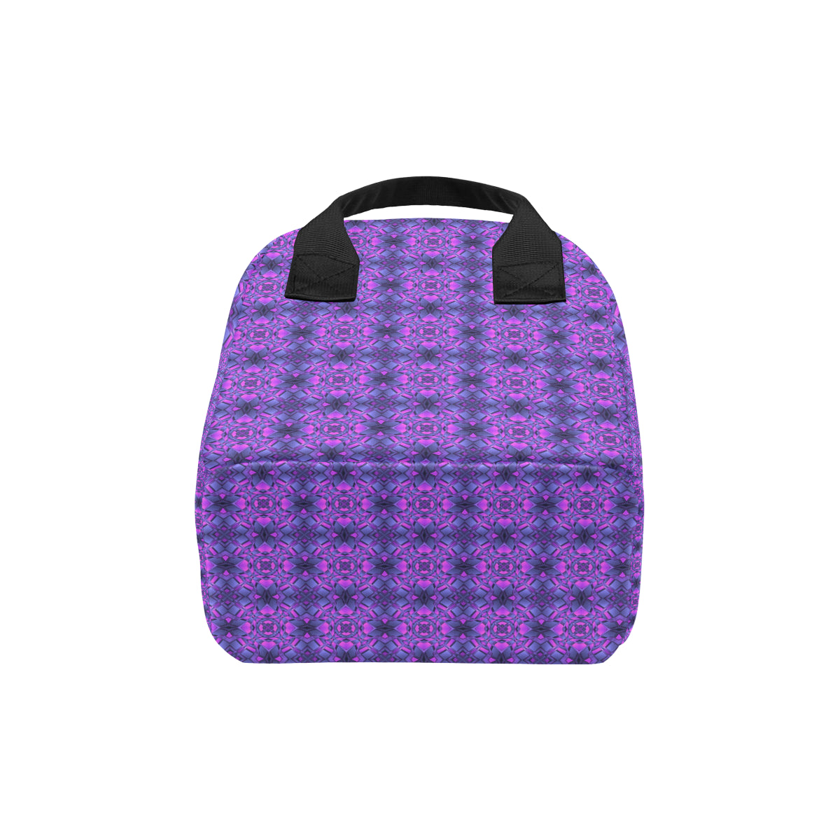 kaleidoscope Pattern Print Design Insulated Lunch Bag