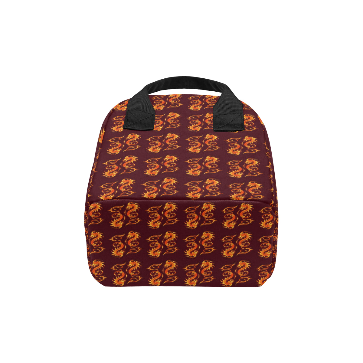 Dragons Fire Design Insulated Lunch Bag