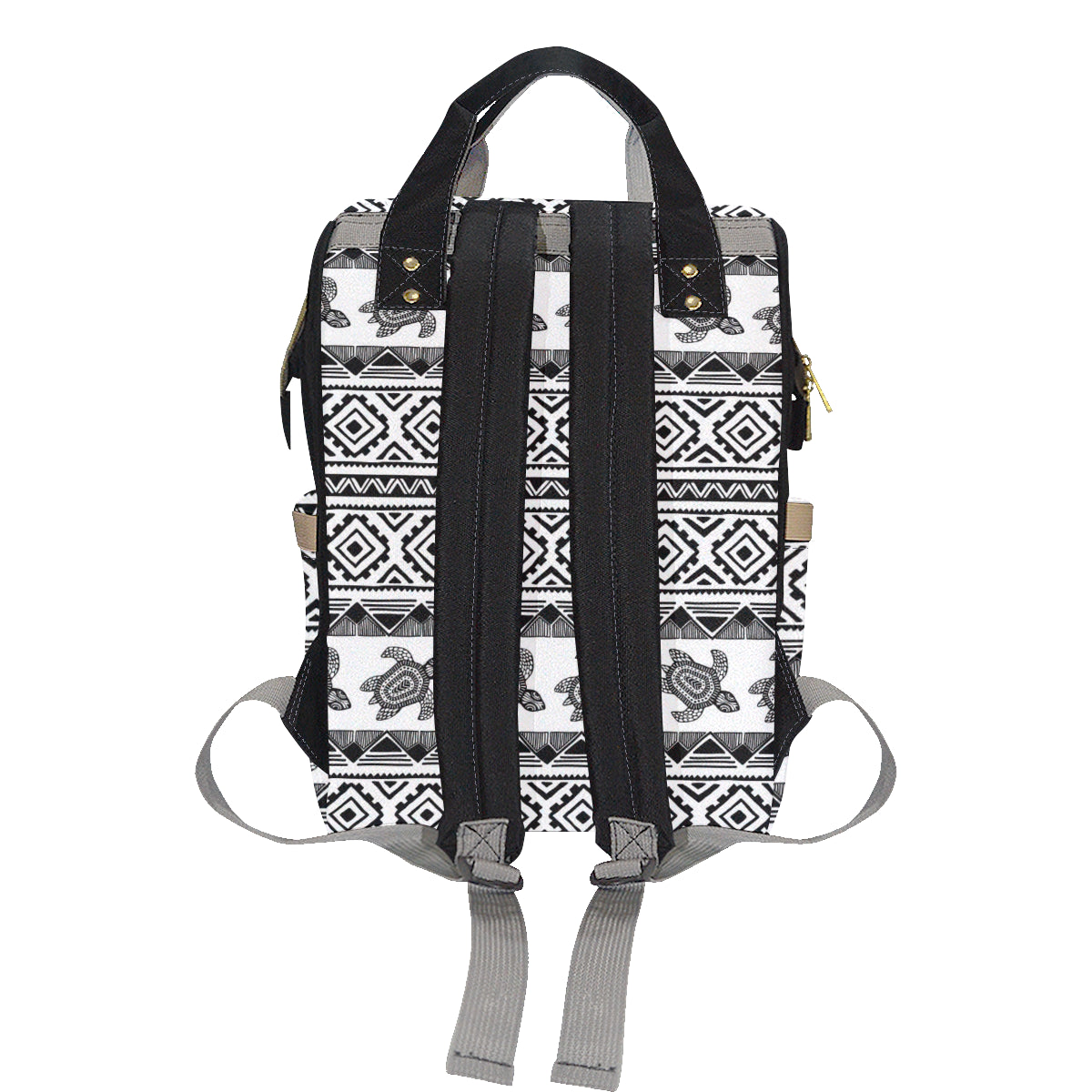 Sea Turtle Tribal Aztec Diaper Bag Backpack