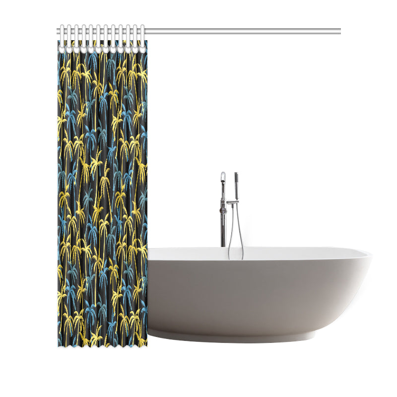 Palm Tree Pattern Shower Curtain