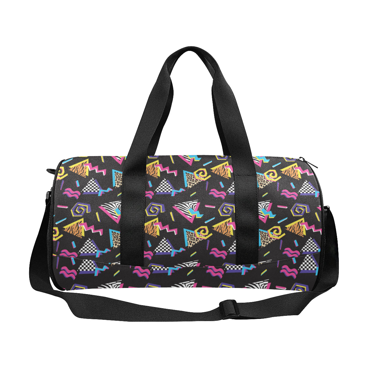 80s Pattern Print Design 3 Duffel Bag