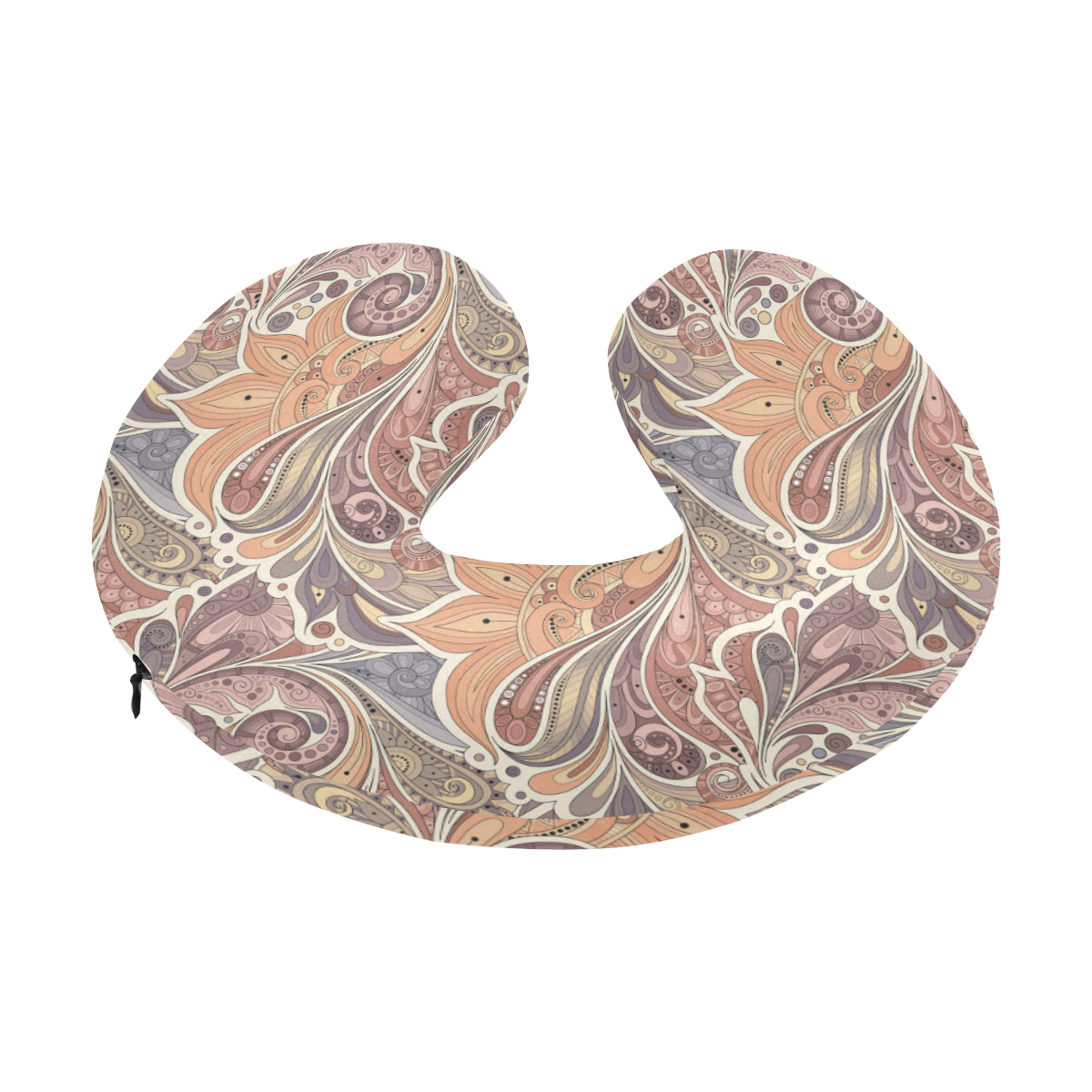 Boho Pattern Print Design 03 U-Shaped Travel Neck Pillow