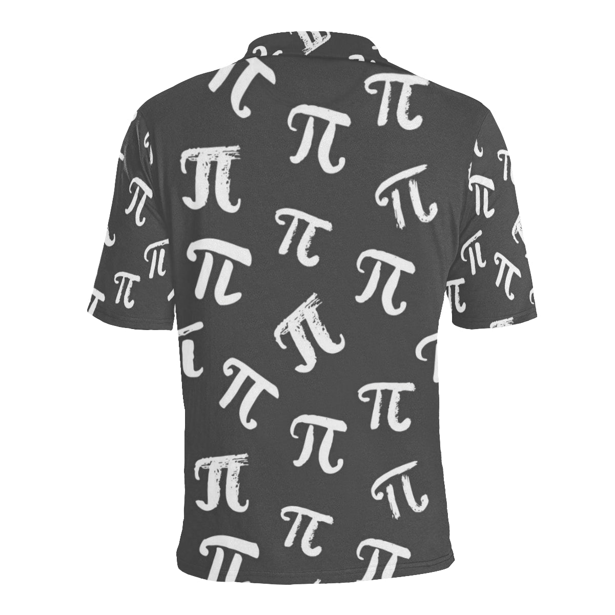 Pi Day Pattern Print Design A02 Men Polo Shirt