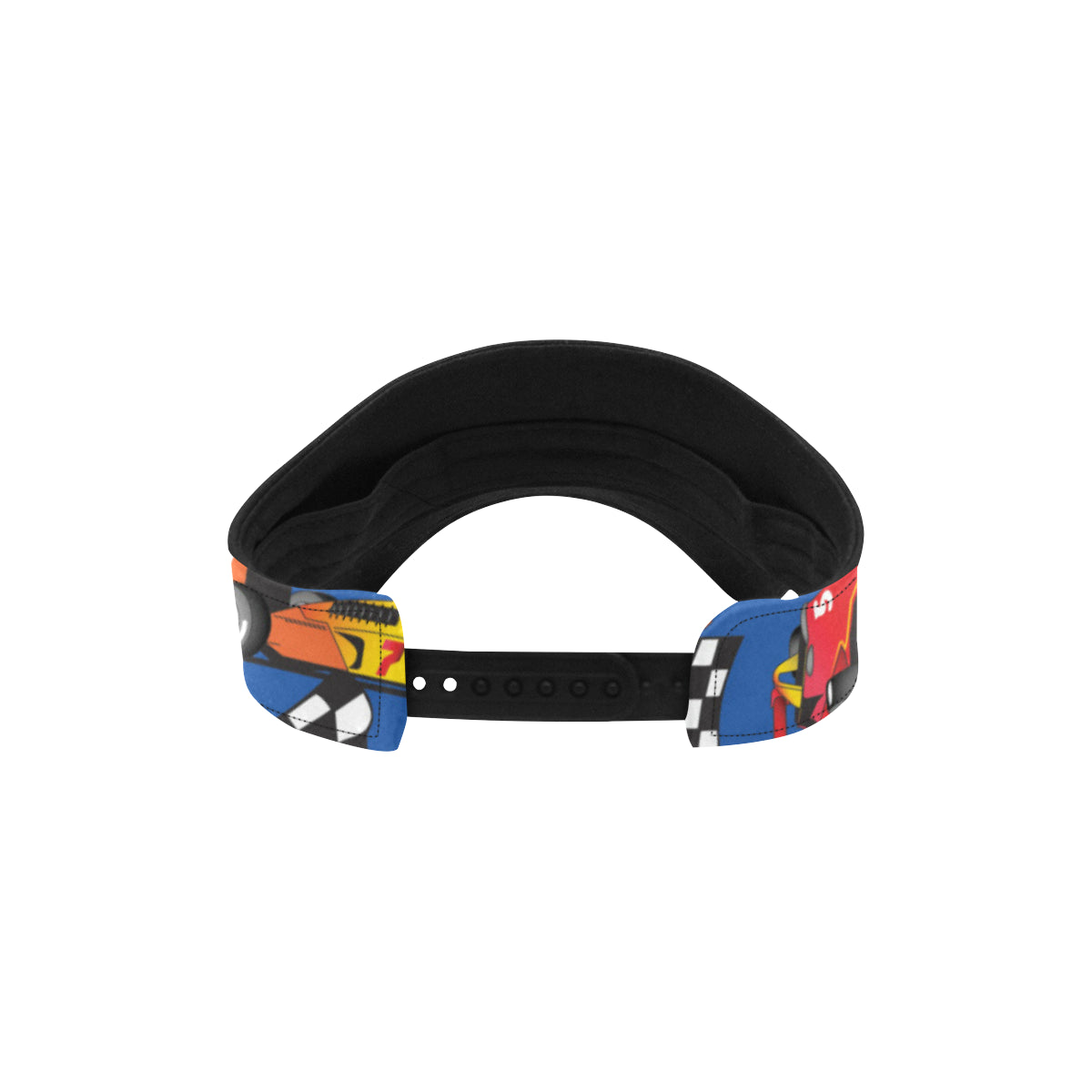 Racing Pattern Print Design A01 Unisex Sun Visor