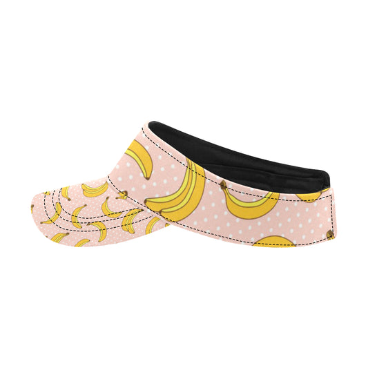 Banana Pattern Print Design BA06 Unisex Sun Visor