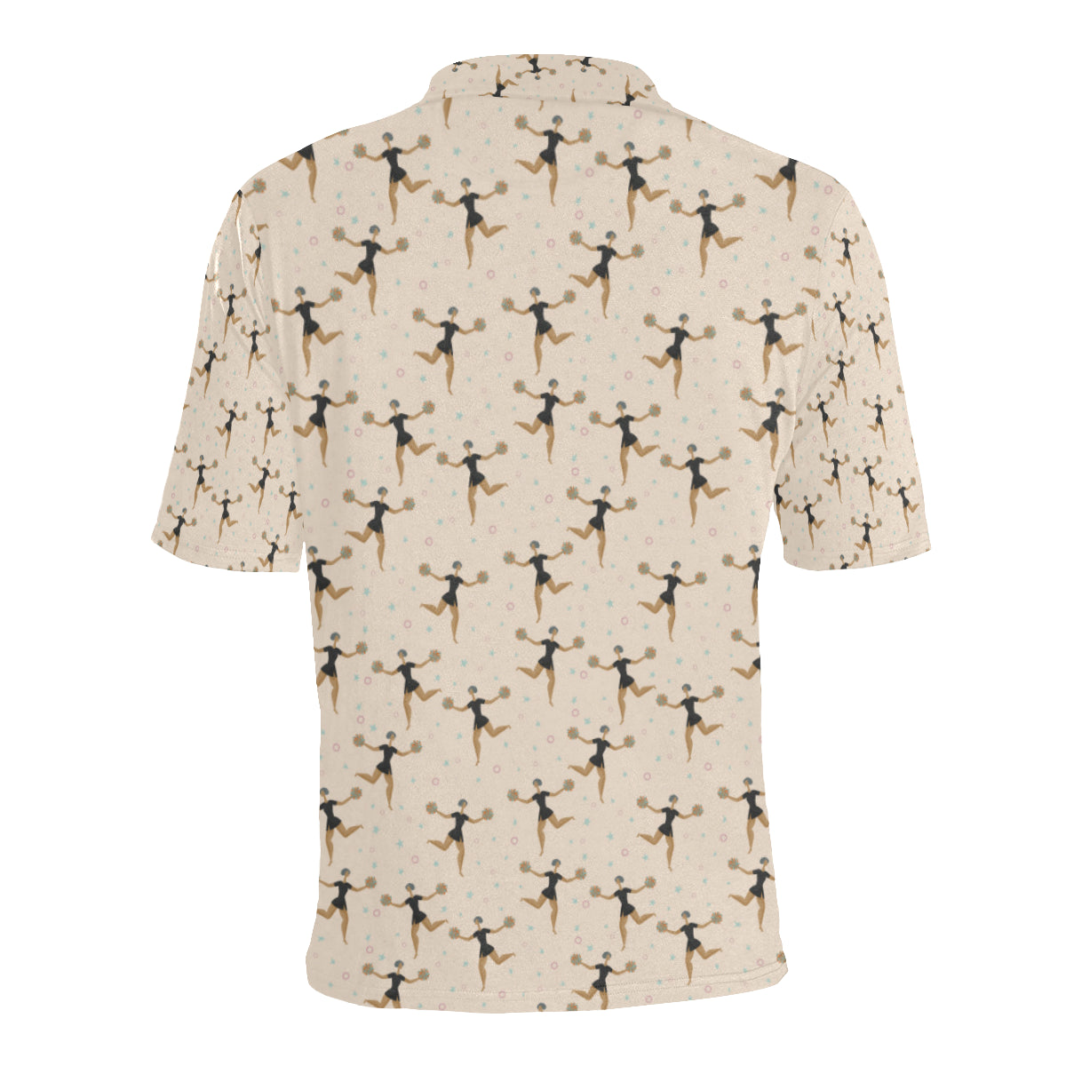 Cheerleader Pattern Print Design 03 Men Polo Shirt