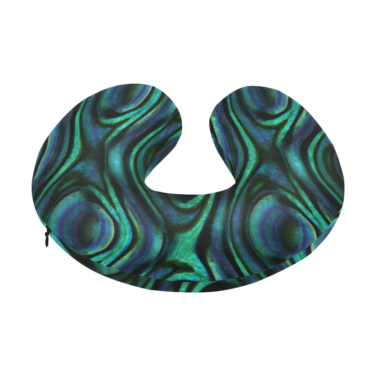 Abalone Pattern Print Design 01 U-Shaped Travel Neck Pillow