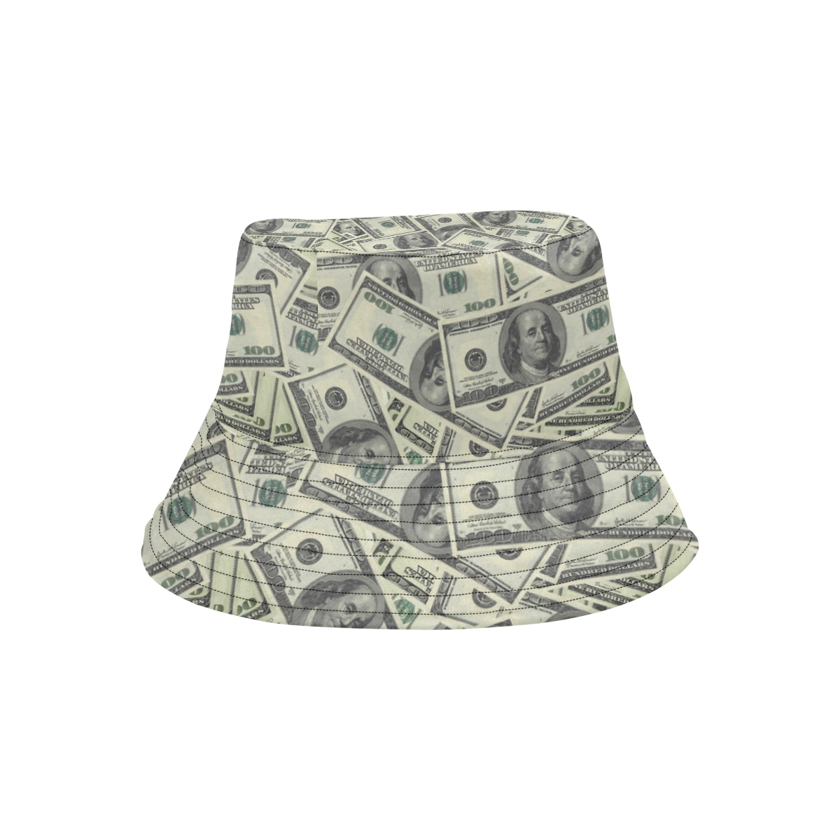 Dollar Pattern Print Design DO02 Unisex Bucket Hat