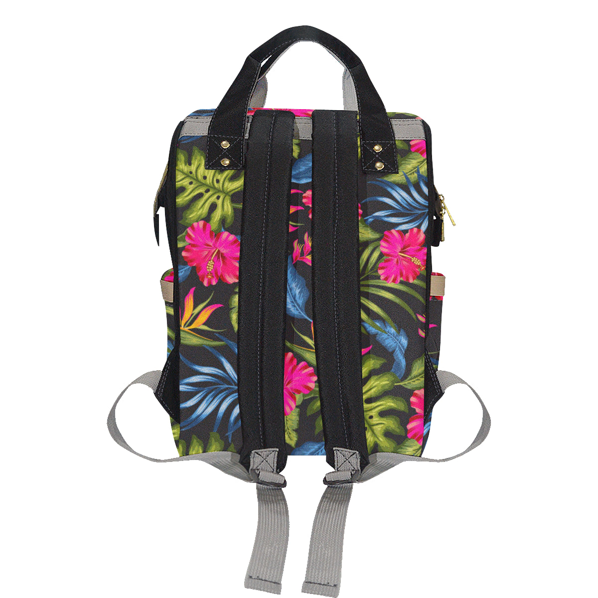 Bird Of Paradise Pattern Print Design BOP014 Diaper Bag Backpack