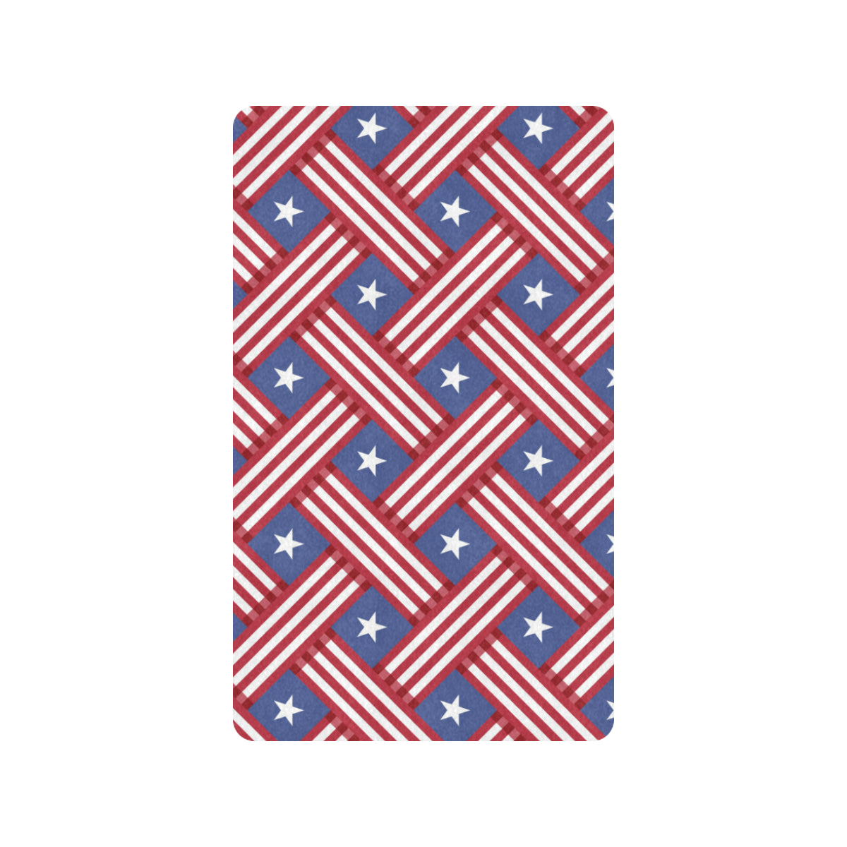 American flag Pattern Rubber Doormat