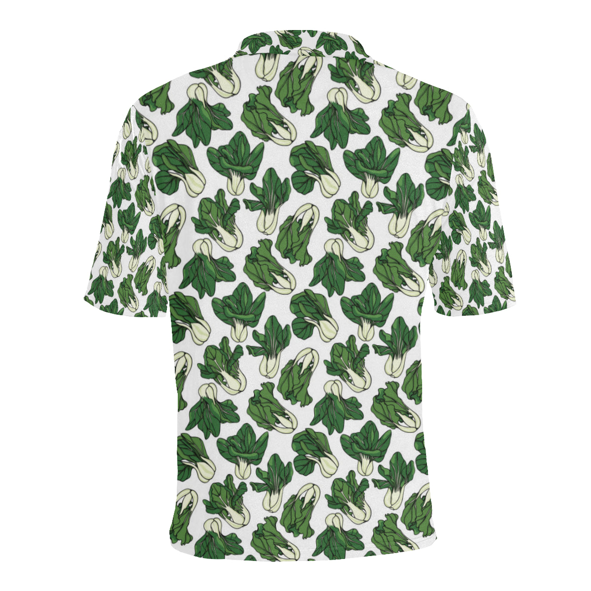 Bok Choy Pattern Print Design 02 Men Polo Shirt