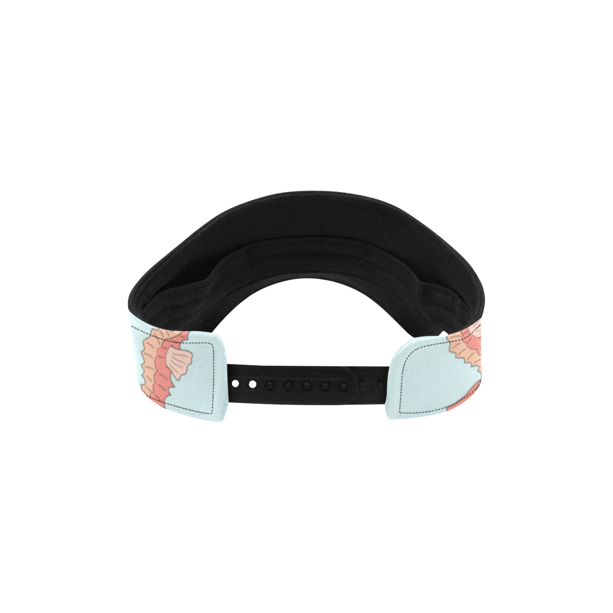 SeaHorse Pattern Print Design 01 Unisex Sun Visor