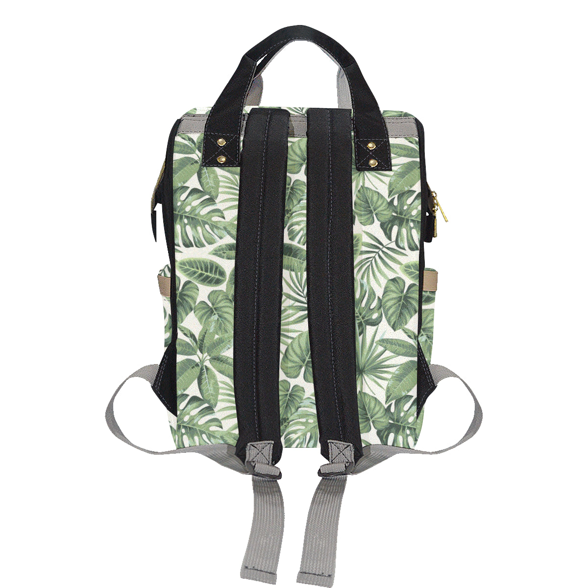 Palm Leaves Pattern Print Design PL014 Diaper Bag Backpack
