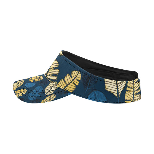 Banana Leaf Pattern Print Design BL09 Unisex Sun Visor