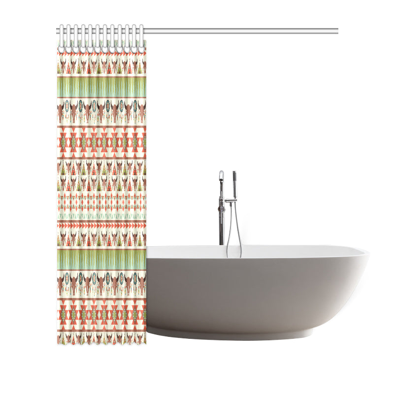 American indian Ethnic Pattern Shower Curtain