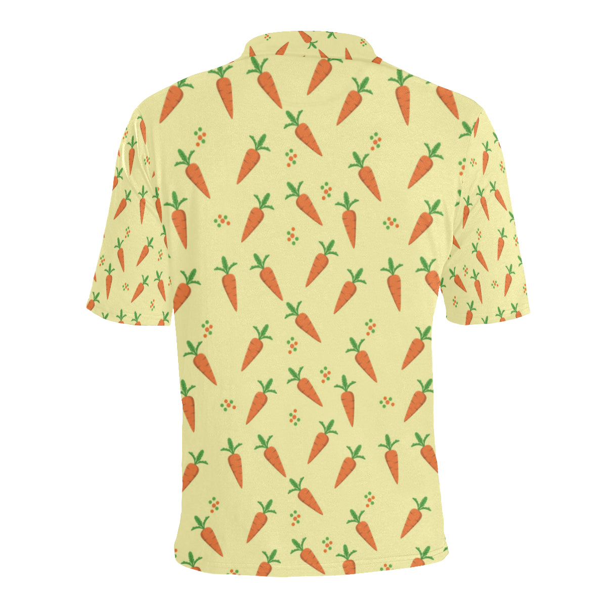 Carrot Pattern Print Design 04 Men Polo Shirt