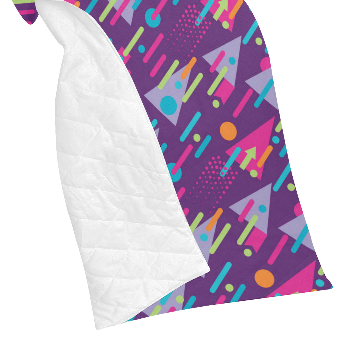 90s Pattern Print Design 4 Premium Quilt