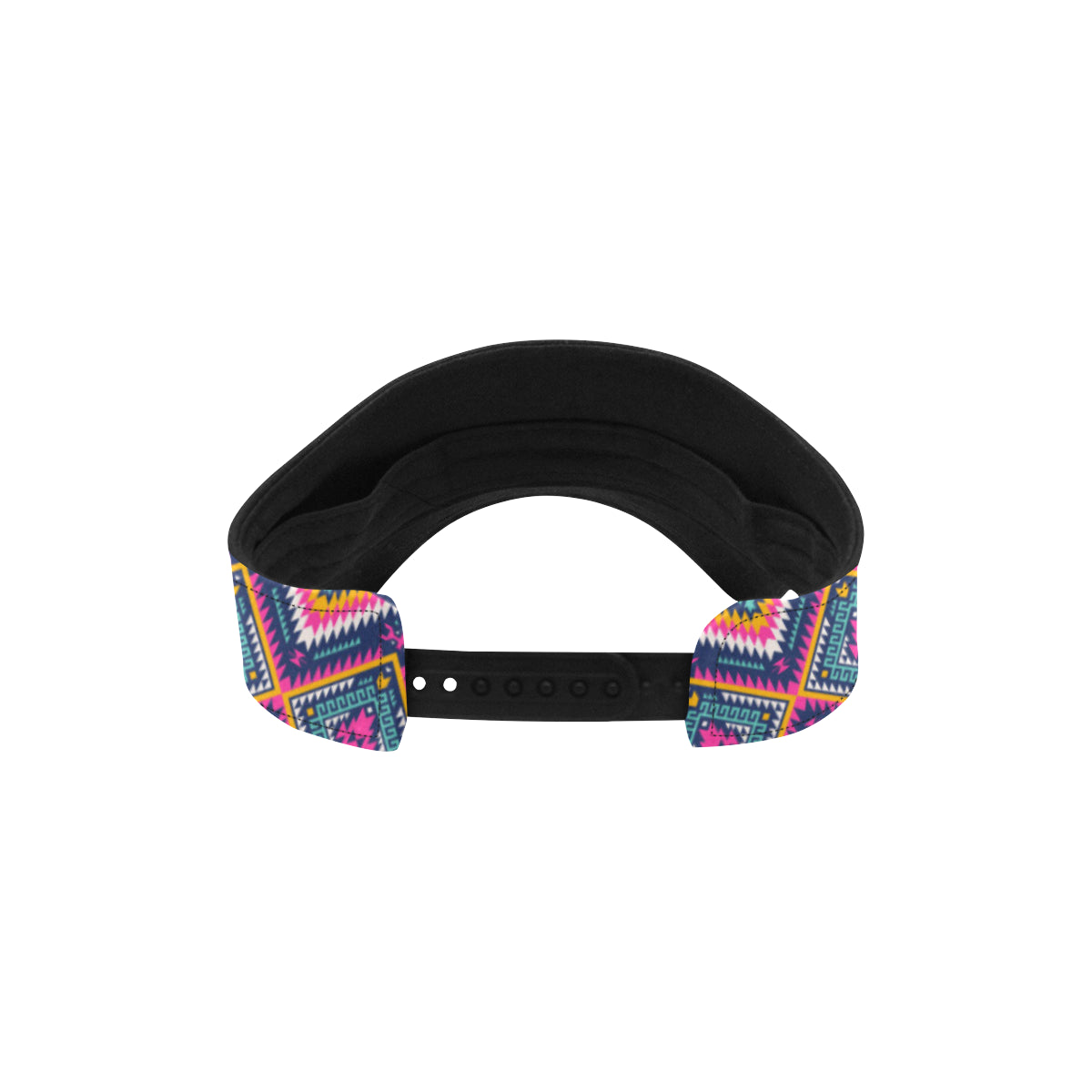 Indian Navajo Pink Themed Design Print Unisex Sun Visor
