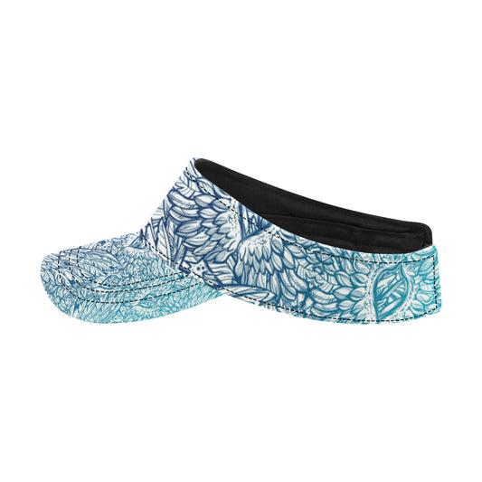 Angel Wings Boho Design Themed Print Unisex Sun Visor