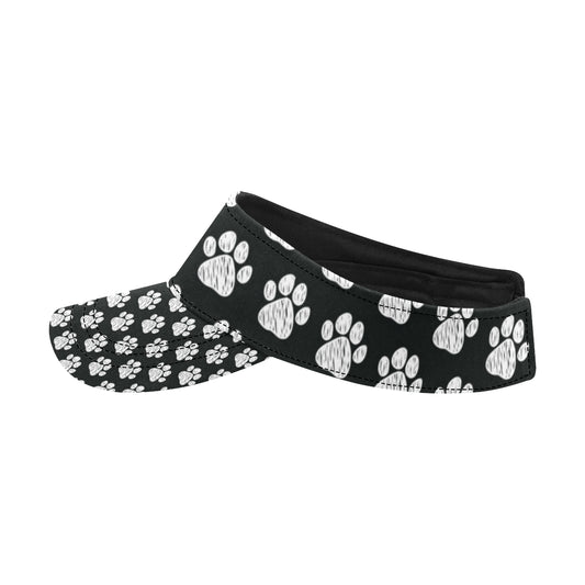 Paw Pattern Print Design A02 Unisex Sun Visor