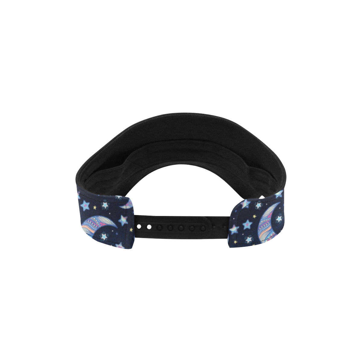 Celestial Moon Pattern Print Design 03 Unisex Sun Visor
