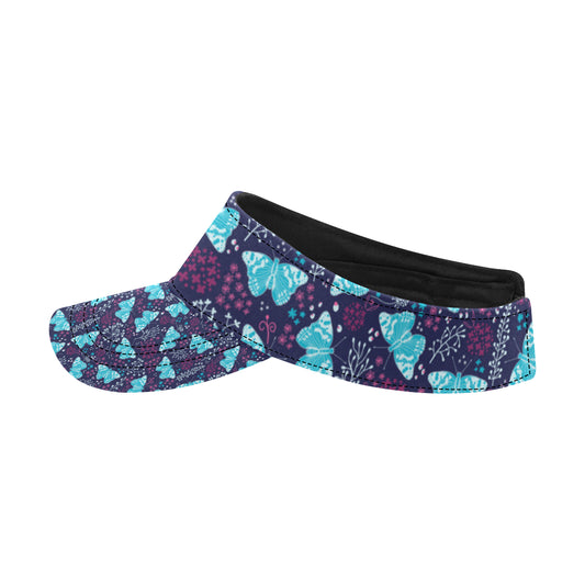 Butterfly Pattern Print Design 011 Unisex Sun Visor