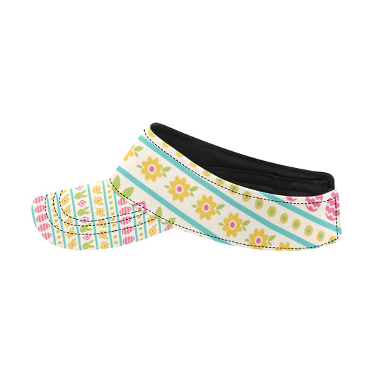 Easter Eggs Pattern Print Design RB016 Unisex Sun Visor
