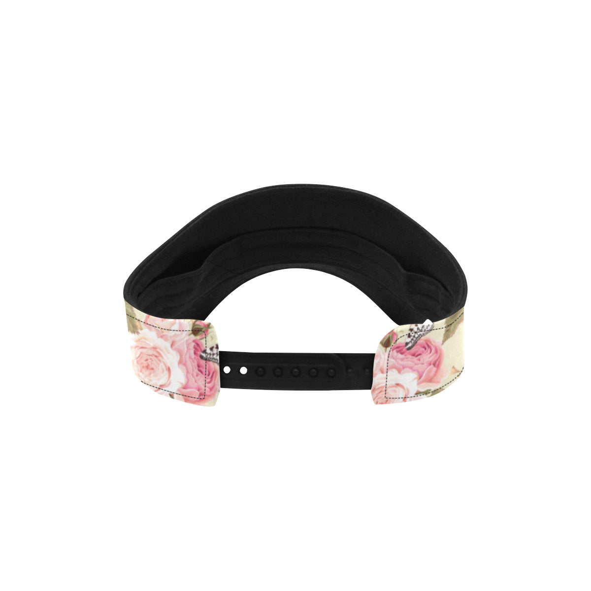 Bird Butterfly Pink Flower Print Pattern Unisex Sun Visor