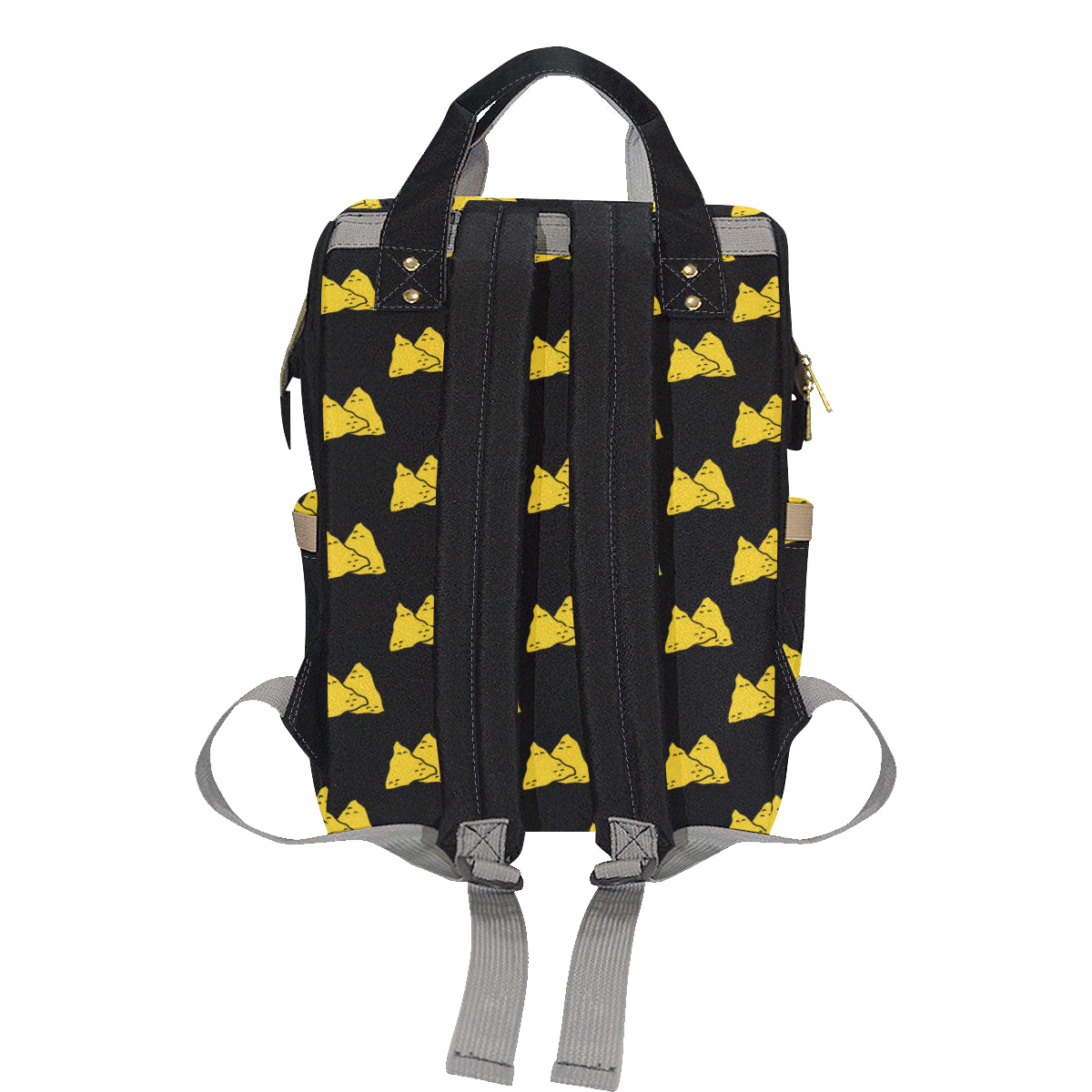 Nachos Pattern Print Design A02 Diaper Bag Backpack