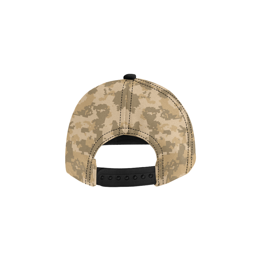 ACU Digital Desert Camouflage Snapback Cap