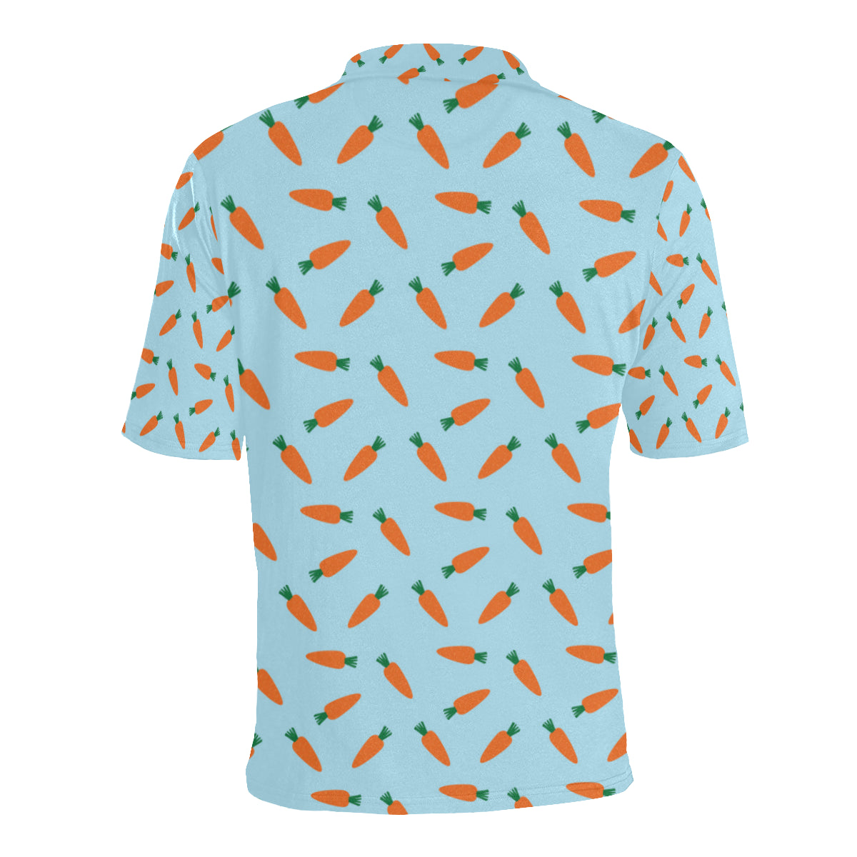 Carrot Pattern Print Design 03 Men Polo Shirt
