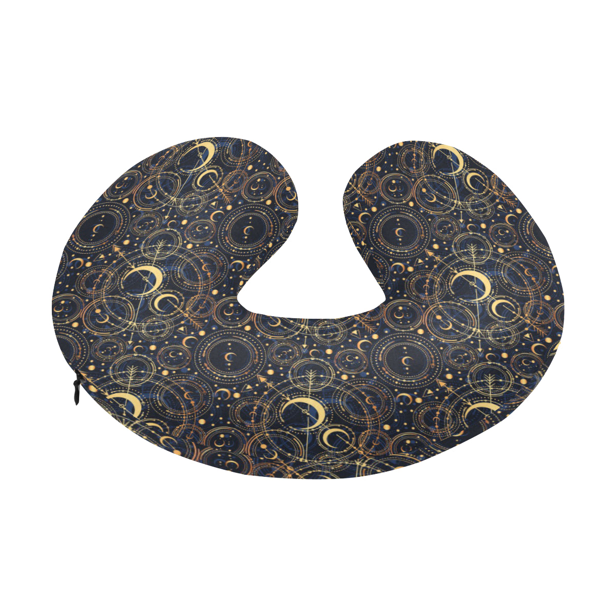 Celestial Pattern Print Design 04 U-Shaped Travel Neck Pillow