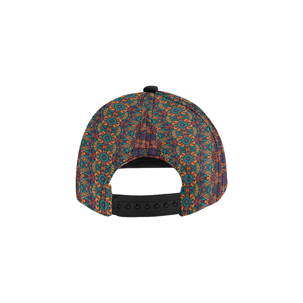 Ethnic Style Print Pattern Snapback Cap