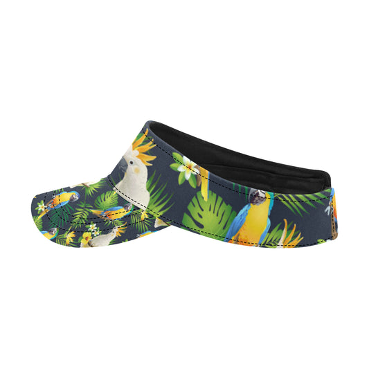 Parrot Pattern Print Design A03 Unisex Sun Visor