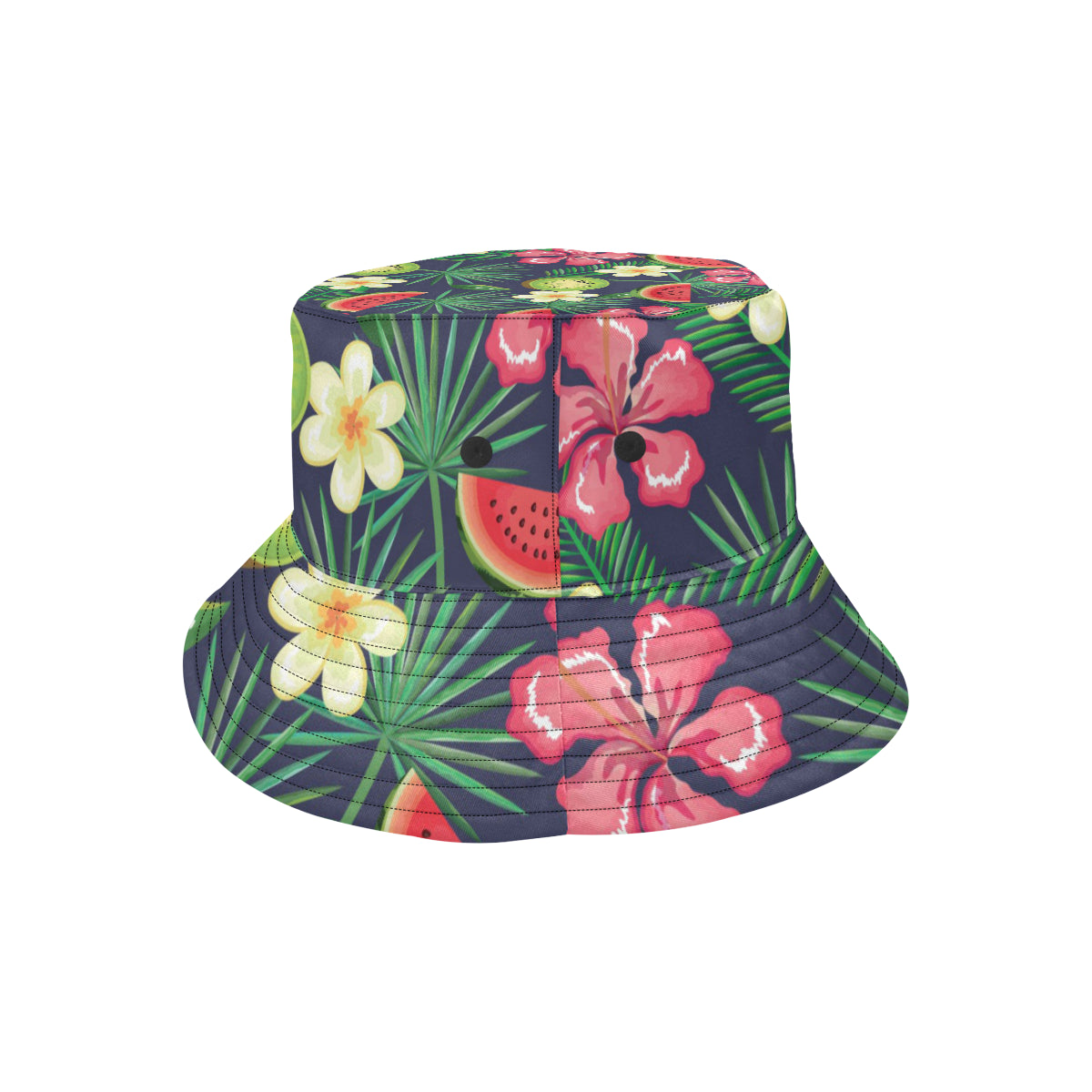 Tropical Fruits Pattern Print Design TF05 Unisex Bucket Hat