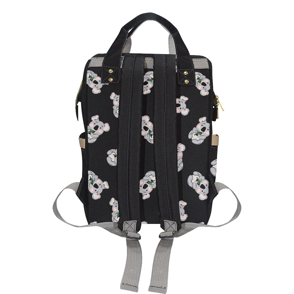 Koala Pattern Print Design 05 Diaper Bag Backpack