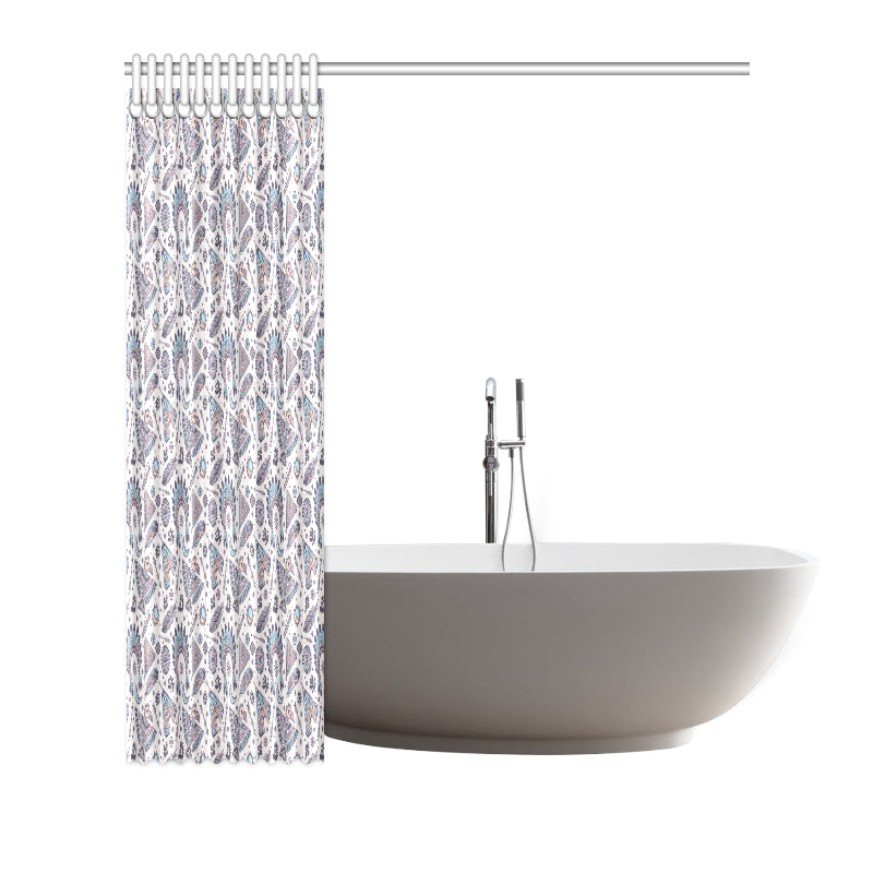 Eagles Native American Indian Symbol Shower Curtain