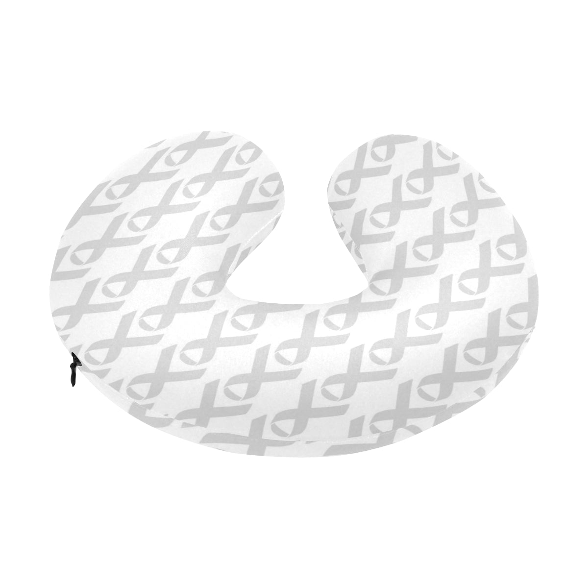 Brain cancer Pattern Print Design 02 U-Shaped Travel Neck Pillow
