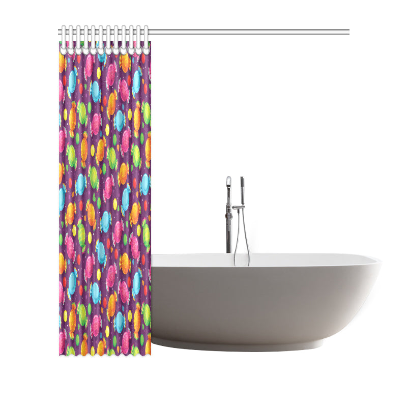 Candy Pattern Print Design CA05 Shower Curtain